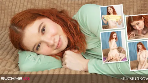 Pale Redhead Mia Murkovski in Intimate GF POV Fuck