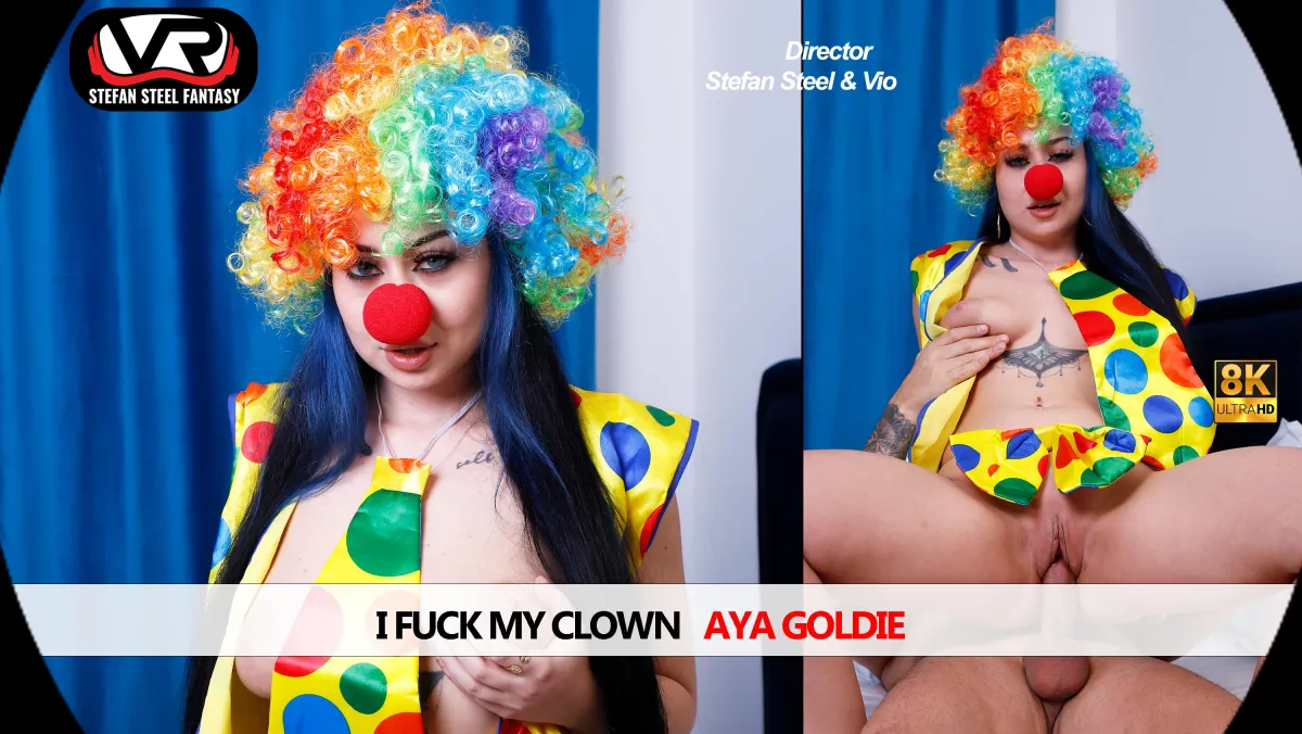 Clown Aya Goldie Fucked Hard in Wild Circus Fantasy