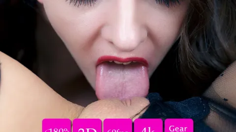 Rebeka Ruby's First Lesbian VR: Intense Pussy Eating & Toy Orgasm in Female POV 3D