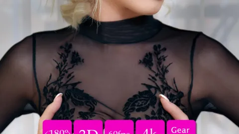 Tiffany's Seductive Nude VR Backstage Tease & Finger Play