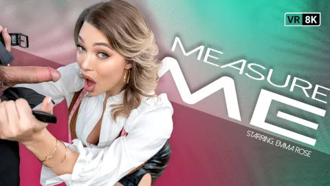 Trans Tailor Emma Rose Measures Your Huge Cock and Fucks It Raw