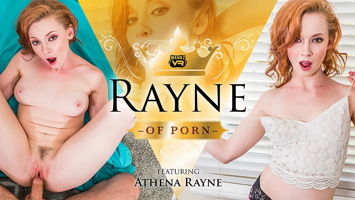 Athena Rayne's VR Porn Debut: Tight Ginger Pussy Fucked Hard