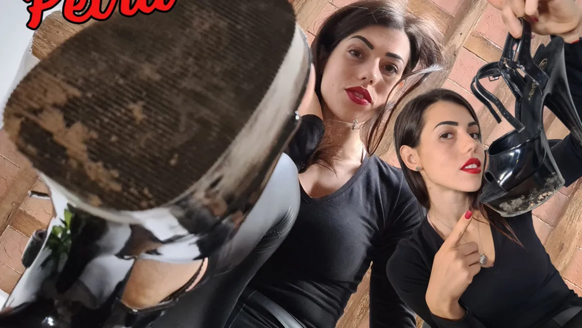 Petra's Dirty Stiletto Domination: Lick My Soles, Slave!