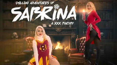 Sabrina XXX Parody: Britt Blair’s Dark Magic Double Fuck
