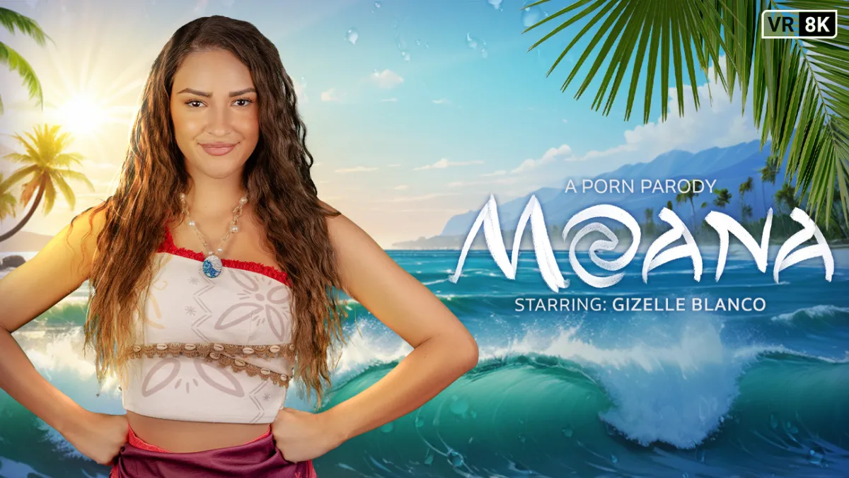 Moana Porn Parody: Gizelle Blanco’s Wild Island Fuck