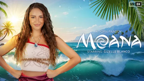 Moana Porn Parody: Gizelle Blanco’s Wild Island Fuck