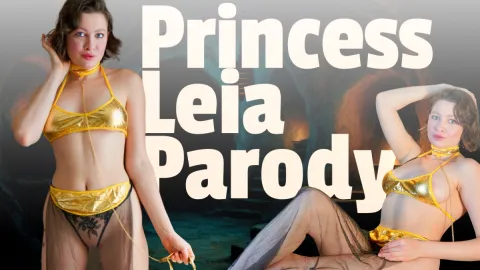 Star Wars Princess Leia Cosplay: Lucy Wilde's VR Seduction
