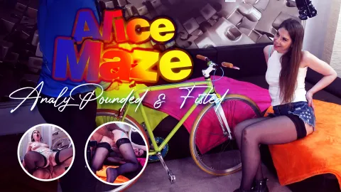 Alice Maze Anal Fisting & Pounding in Wild VR Fuckfest