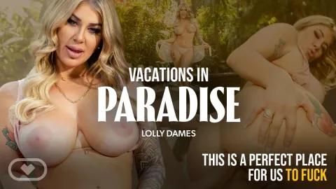 Lolly Dames' Tropical Fuckfest in Paradise VR Porn