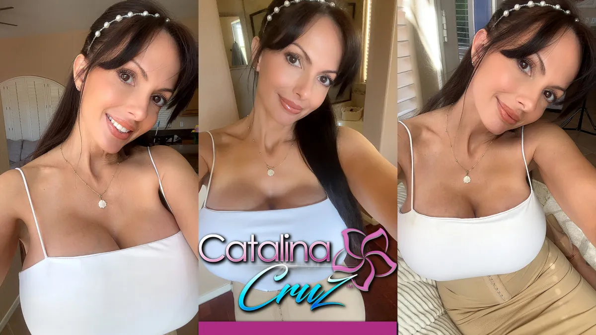 Catalina Cruz: Slender Seduction in Tight Outfit Tease