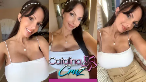Catalina Cruz: Slender Seduction in Tight Outfit Tease