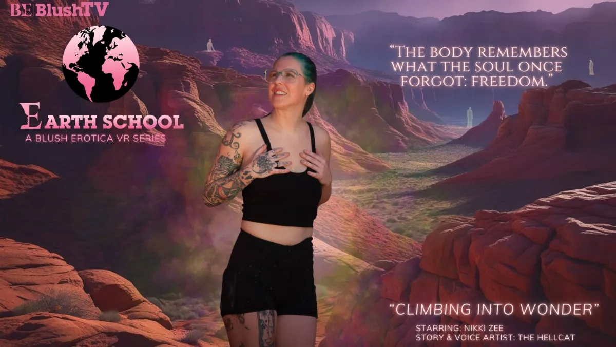 Nikki Zee's Desert Orgasm: Earth School Ep 2 VR Wonder
