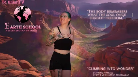 Nikki Zee's Desert Orgasm: Earth School Ep 2 VR Wonder