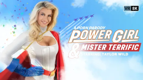 Power Girl & Mister Terrific: Superhero VR Porn Parody Fuck