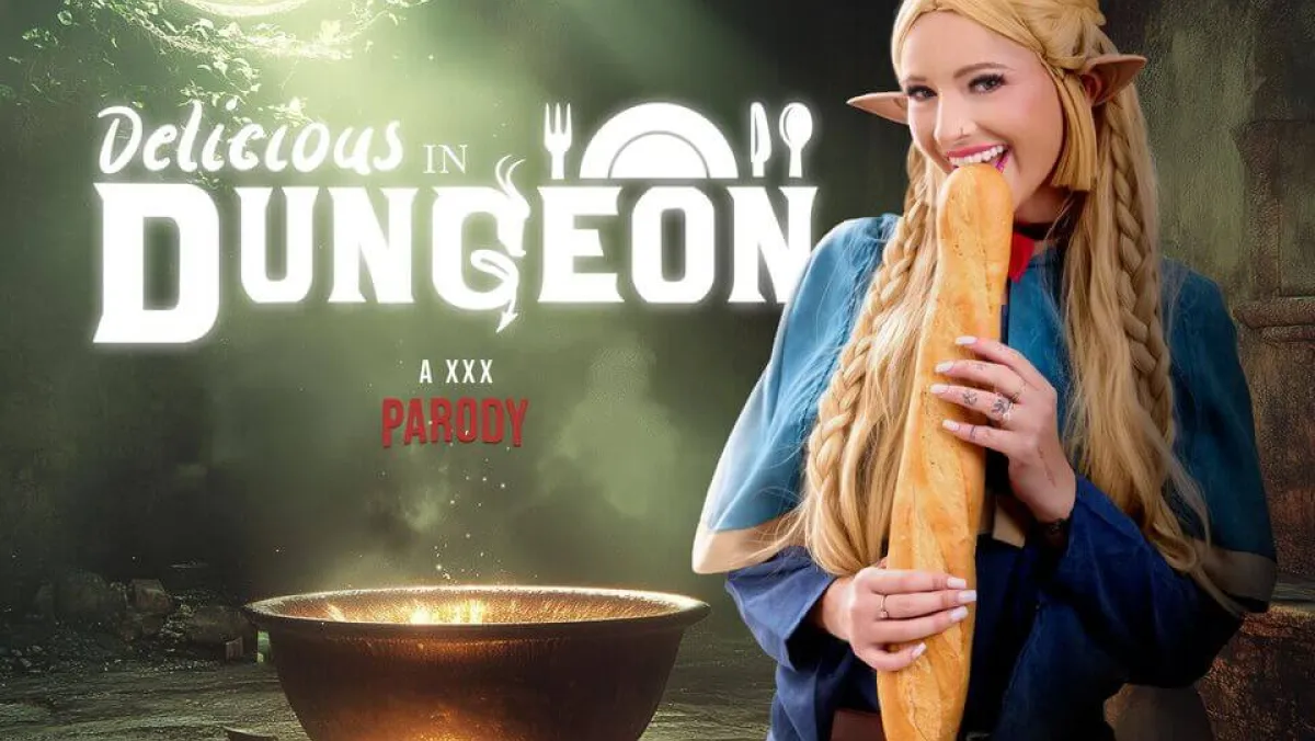 Delicious in Dungeon XXX Parody: Horny Elf Marcille Devours Cock in 8K VR