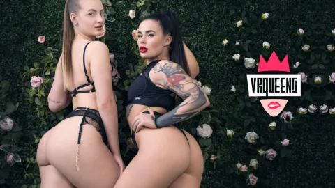 Double Ass and Tits Delight: Diana and Liona's VR Twerk Tease