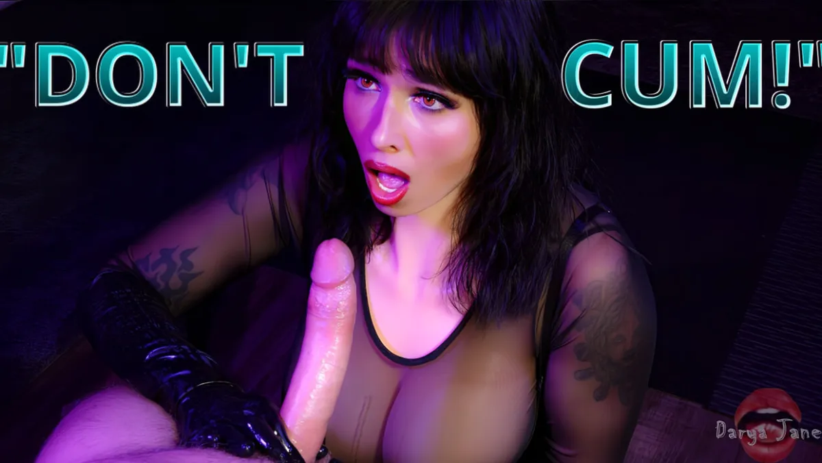 Edge to Ecstasy: Darya Jane's Teasing Blowjob and Tit Cum Reward