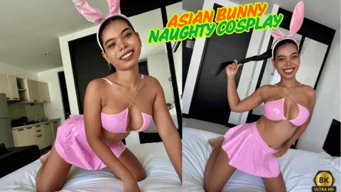 Asian Bunny Naughty Cosplay Fuckfest