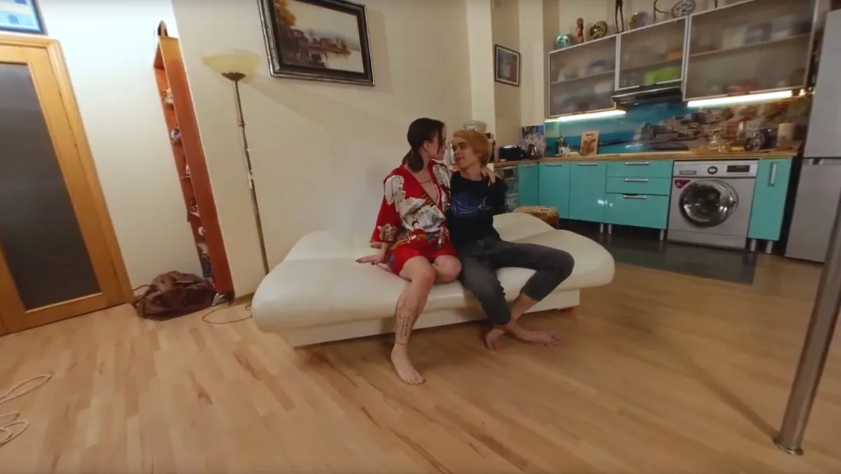 Young Wife Surprises Husband with Erotic Masseuse Threesome