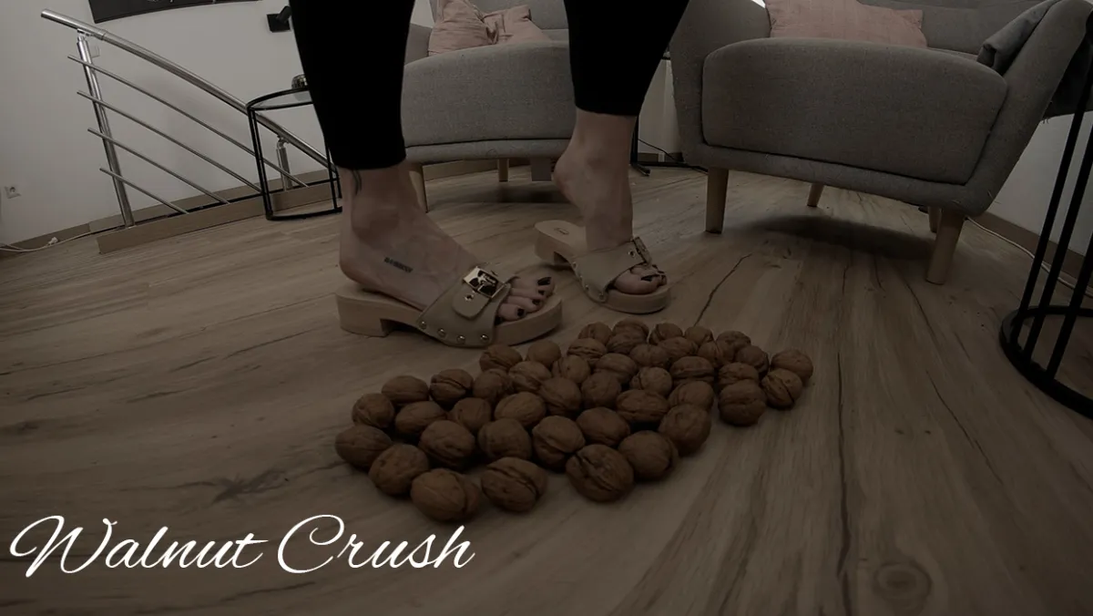 Sabdeluxe Crushes Walnuts with Sexy Feet in VR Fetish Play