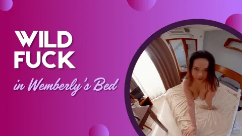 Wild Filipina Hotel Cleaner Fucked Hard in Wemberly's Bed