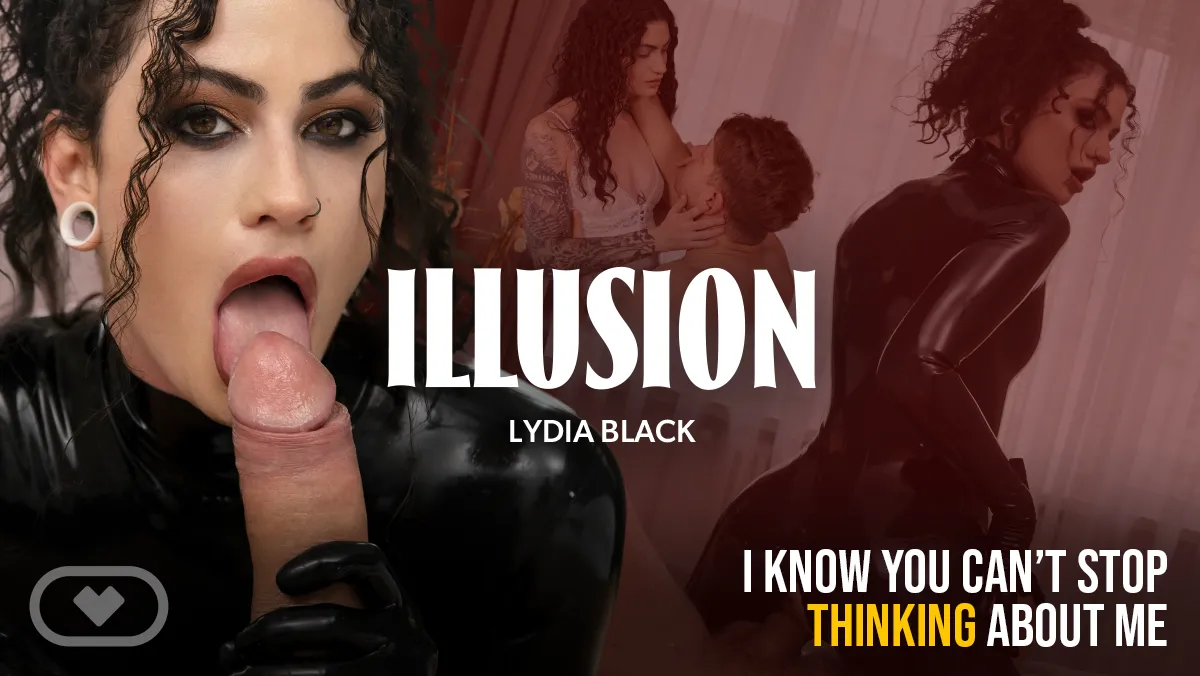 Lydia Black's Latex Illusion: VR Fuck Fantasy in 8K