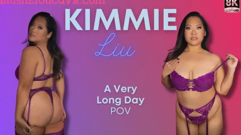 Kimmie Liu's Sensual Solo in A Very Long Day VR Porn