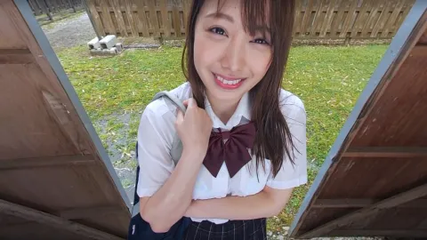 Soaked Japanese Babes Seduce at Rainy Bus Stop VR P3