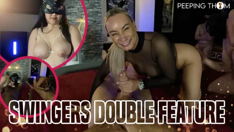 Eva, Ivy & Orchid: Wild VR Orgy Double Feature