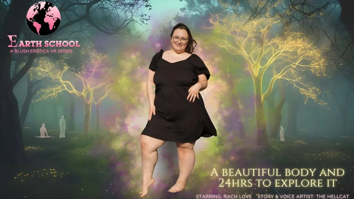 Rach Love's Beach Bunker Awakening - BBW MILF Solo in 6K VR