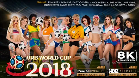 8K VR World Cup Blowjob Orgy: 12 Sluts Compete for Your Cum