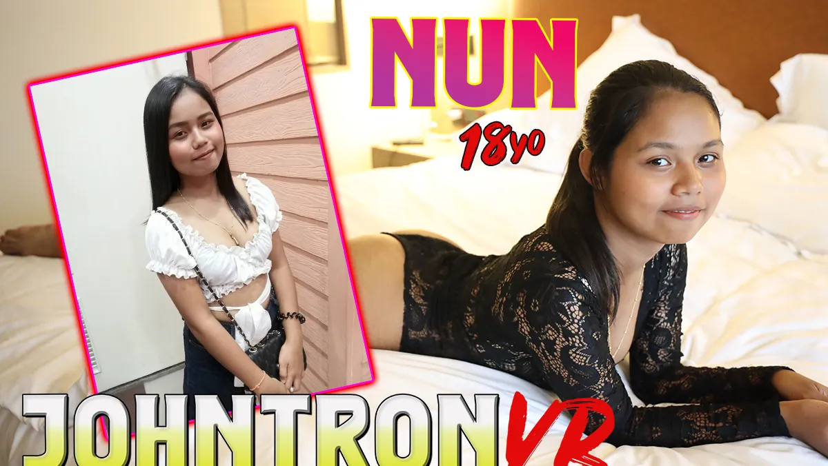 Supercute Thai Student Nun's First Raw Creampie Fuck in VR